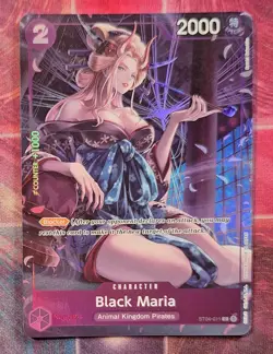 Black Maria ST04-011 Common Englisch NM One Piece Premium Collection - Image 1