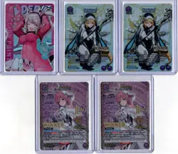 (37) Union Arena Nikke Lot 1 Stars,SR, R, U, C, Winner, Event, Alt Art English - Image 5