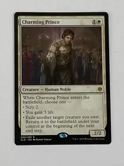 MTG - 1x Charming Prince - Throne of Eldraine - NM - Rare Magic The Gathering #8 - Image 1