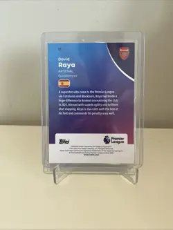 David Raya Pineapple Blast Topps Chrome Premier League 2025/26 Short Print - Image 2