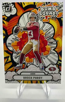 2025 Panini Donruss Brock Purdy #BS-BPY Bomb Squad 49ers - Image 1