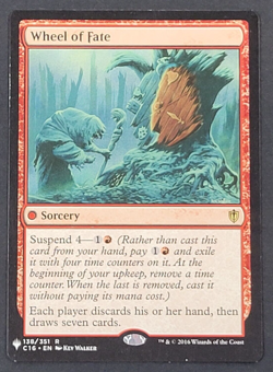 MTG - 1x Wheel of Fate - Mystery Booster: Commander 2016 - NM/LP - Magic - 2020 - Image 1