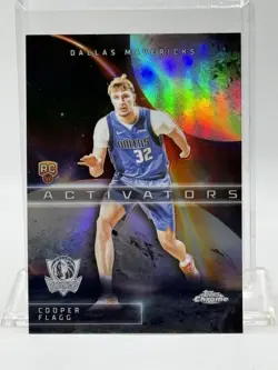 2025 Topps Activators Refractor #AC-11 COOPER FLAGG (Dallas) RC - Image 1