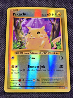 Pikachu 35/108 XY Evolutions Reverse Holo Pokemon TCG Card LP -- L17 - Image 1