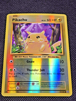 Pikachu 35/108 XY Evolutions Reverse Holo Pokemon TCG Card LP -- L17 - Image 2
