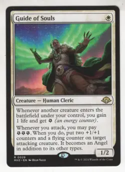 MTG Modern Horizons 3 Rare Card #29 Guide of Souls - Image 1