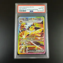 PSA 10 Jolteon ex 153/131 Prismatic Evolutions SIR Graded Pokemon Card - Image 1