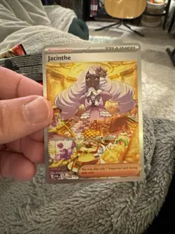 Pokemon Jacinthe Trainer SIR -Supporter POR 122/088 Card - Image 1