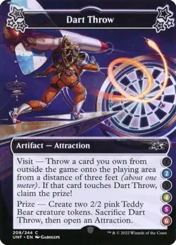 Dart Throw #208c | MTG | UNF | Regular | LP - Image 1