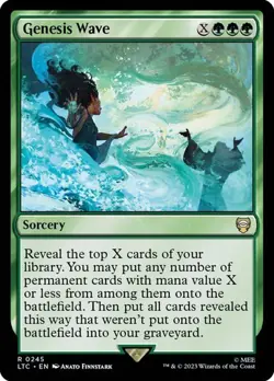 MTG - Genesis Wave - Lord of the Rings Commander - Magic the Gathering - Image 1