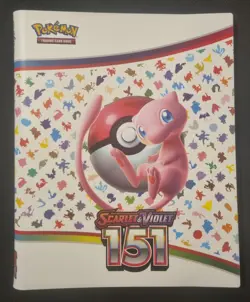 Japanese Pokemon 151 Master Ball Reverse Holo & Binder Lot NM (Binder Included) - Image 1