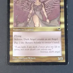 MTG - 1x Selenia Dark Angel - Tempest - Played MP - Vintage Magic The Gathering - Image 4