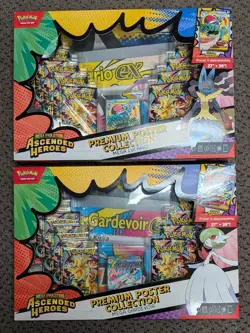 SET OF 2 | Pokemon Ascended Heroes Premium Poster Collection | Sealed New In Box - Image 1