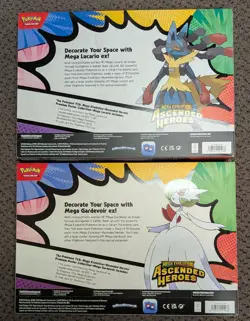 SET OF 2 | Pokemon Ascended Heroes Premium Poster Collection | Sealed New In Box - Image 2
