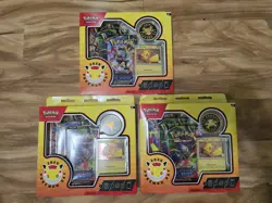 Pokemon TCG: Pokemon Day 2026 Collection - Lot of X3 New/Sealed - Small Tear - Image 1
