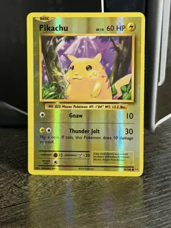 Pikachu 35/108 XY Evolutions Reverse Holo Rare Pokemon TCG heavily played - Image 1