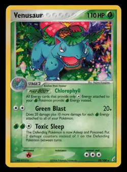 Venusaur (EX Crystal Guardians) 28/100 Holo Deck Exclusives Pokemon MP - Image 1