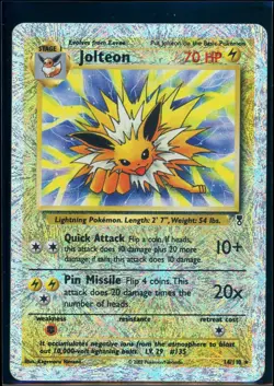 Pokemon LEGENDARY COLLECTION - #14/110 Jolteon - Reverse Holo - ENG - HP - Image 1