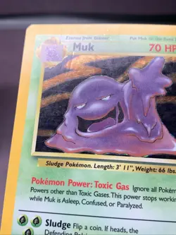 Pokemon TCG Fossil Set Aerodactyl & Muk Holo Rare WOTC VTG 1999 - Image 4