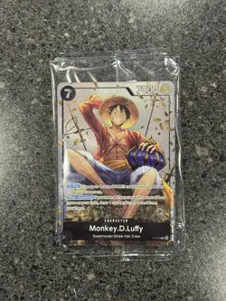 Monkey.D.Luffy (Tin Pack Set Vol. 2) P-075 One Piece Promo (Sealed) - Image 1