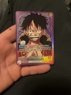monkey d luffy op05-060 alt art leader AA - Image 2