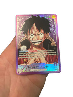 monkey d luffy op05-060 alt art leader AA - Image 4