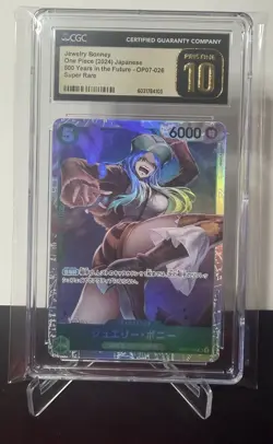 Jewelry Bonney OP07-026 - One Piece 500 Years in the Future - CGC 10 Pristine - Image 1