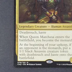 MTG - 1x Queen Marchesa - Conspiracy 2: Take the Crown - LP/NM - Magic - 078 - Image 3