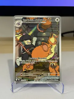 Team Rocket's Raticate 202/182 IR - PokemonTCG SV: Destined Rivals - Image 1