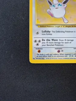 Pokemon TCG Jungle Wigglytuff Card 16/64 Unlimited Holo Rare, LP Condition - Image 2