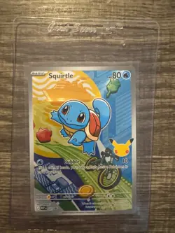 Squirtle 039 Black Star Promo First Partner Series 1 Pokemon TCG - Image 1