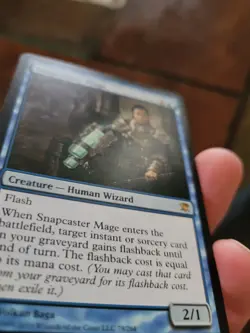 MtG Snapcaster Mage Innistrad. Very good condition, see pics for details! - Image 3