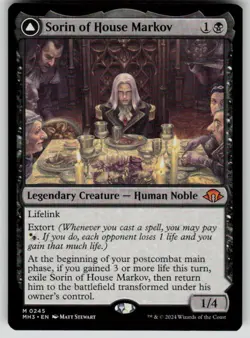Sorin of House Markov Mythic Modern Horizons 3 245 MTG Near Mint 2024 - Image 1