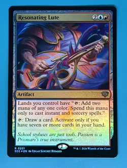 Resonating Lute Secrets of Strixhaven Foil - Image 1