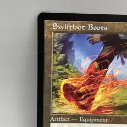 1x RETRO SWIFTFOOT BOOTS - Brothers' War - MTG - Magic the Gathering - Image 2