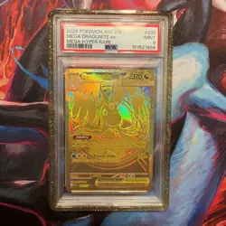 2026 POKEMON ASC EN-ASCENDED HEROES MEGA HYPER RARE #295 MEGA DRAGONITE EX PSA 9 - Image 1