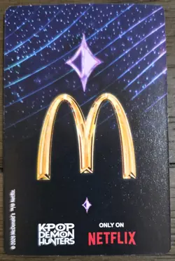 McDonald's KPOP Mystery Demon Hunters Cards Hologram Mystery 2026 + Derby - Image 3