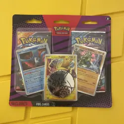 Pokemon TCG Team Rocket 2-Pack Blister with Coin & 3 Promos - New & Sealed - Image 1