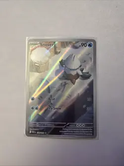 Snover 140/132 Illustration Rare Mega Evolution NM - Image 1