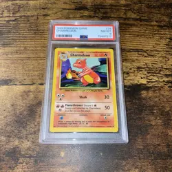 Pokemon Base Set Unlimited Charmeleon 24/102 - PSA 8 NM-MT! WOTC! - Image 1