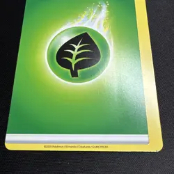 Pokemon Grass Energy MISCUT Card Print Dot Pokemon Error - Image 3