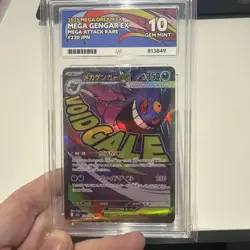ACE 10 Mega Gengar EX 230/193 Mega Dream EX Attack Rare Holo Japanese POKEMON - Image 1