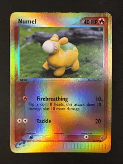 Numel 69/97 Dragon Reverse Holo Pokemon MJ - Image 1