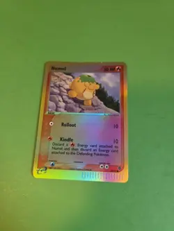 Pokemon Card Numel 70/97 Reverse Holo EX - Image 1