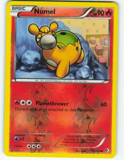 Numel - Reverse Holo - 21/149 Boundaries Crossed - Pokemon TCG - 2012 - Image 1
