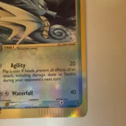 Pokemon Seadra Dragon 40/97 Reverse Holo Uncommon English 70 HP Stage 1 - Image 4