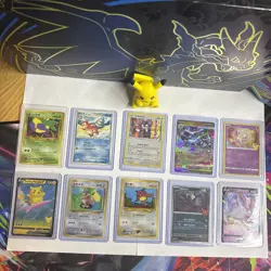 Pokemon Trading Card Game: 10 Card Bundle 12 (Mixed Languages/No Duplicates) - Image 1