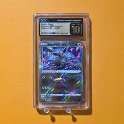 Radiant Eevee Pokemon 2022 JPN Pokemon Go 055/071 Holo CGC Pristine 10 - Image 1