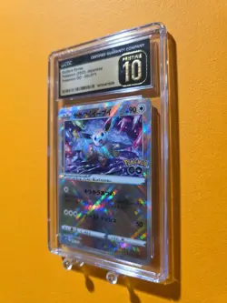 Radiant Eevee Pokemon 2022 JPN Pokemon Go 055/071 Holo CGC Pristine 10 - Image 2