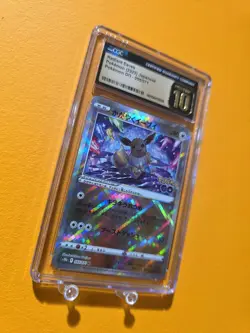 Radiant Eevee Pokemon 2022 JPN Pokemon Go 055/071 Holo CGC Pristine 10 - Image 3